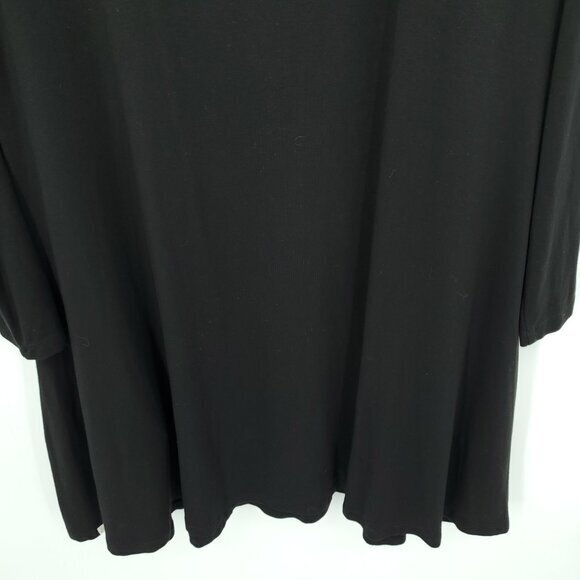 Betabrand Sweatshirt Travel Dress Silk/Modal Stretch M Black W0935-BK - Picture 14 of 16